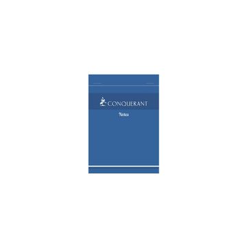 CONQUERANT SEPT Bloc-notes Notes, quadrillé, 105 x 148 mm
