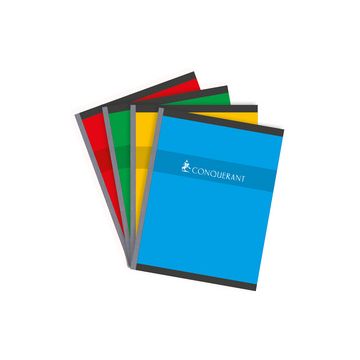 CONQUERANT SEPT Cahier, 170 x 220 mm, quadrillé, 192 pages