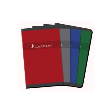 CONQUERANT SEPT Carnet, 90 x 140 mm, quadrillé, 96 pages