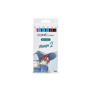 COPIC Kit de marqueurs ciao 5+1, Manga 2