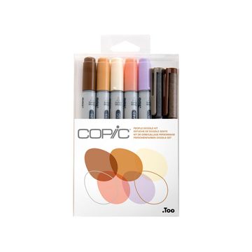 COPIC Marqueur ciao, kit de 7 "Doodle Kit Peopel"