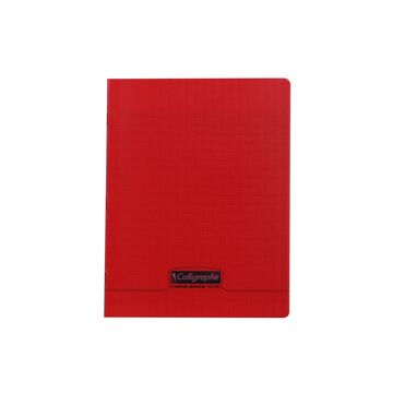 Calligraphe Cahier 8000 POLYPRO, 170 x 220 mm, rouge