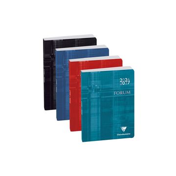 Clairefontaine Agenda scolaire FORUM Metric, 2026/27,assorti x12