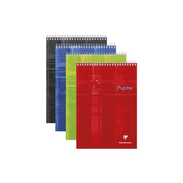 Clairefontaine Bloc reliure intégrale Pupitre, A4, quadrillé x5 Clairefontaine Bloc reliure intégrale Pupitre, A4, quadrillé x5