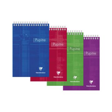 Clairefontaine Bloc spiralé, A5, 145 x 210 mm, quadrillé 5/5