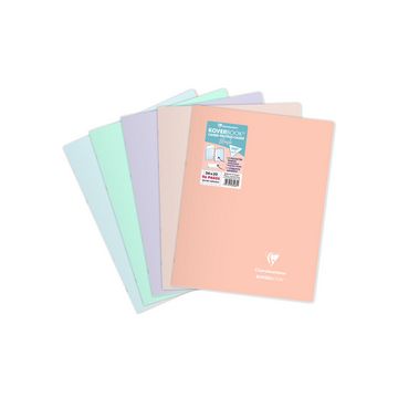 Clairefontaine Cahier Koverbook Blush, 170 x 220 mm, assorti x10
