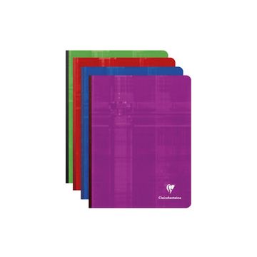 Clairefontaine Cahier broché, 170 x 220 mm, 192 pages, séyès x5