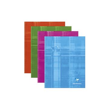 Clairefontaine Cahier broché, 170 x 220 mm, 192 pages, séyès x5