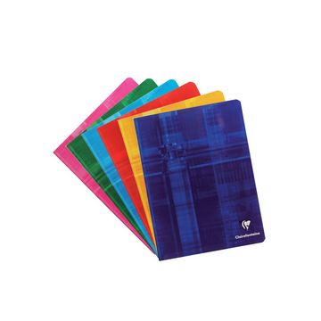 Clairefontaine Cahier piqûre, 170 x 220 mm, 144 pages, séyès x5