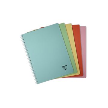 Clairefontaine Cahier reliure intégrale LINICOLOR, A4, bleu Clairefontaine Cahier reliure intégrale LINICOLOR, A4, bleu