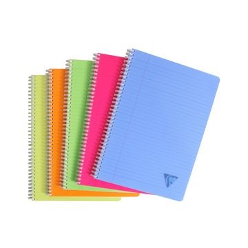 Clairefontaine Cahier reliure intégrale LINICOLOR, A4, séyès x10 Clairefontaine Cahier reliure intégrale LINICOLOR, A4, séyès x10