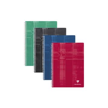 Clairefontaine Cahier reliure intégrale, A4, Seyès,148 pages x5 Clairefontaine Cahier reliure intégrale, A4, Seyès,148 pages x5