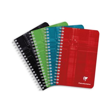 Clairefontaine Carnet à spirale, 110 x 170 mm, quadrillé 5x5