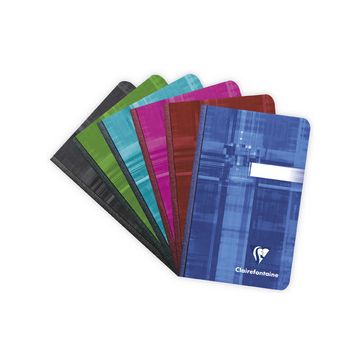 Clairefontaine Carnet brochure, 90 x 140 mm, quadrillé 5x5 Clairefontaine Carnet brochure, 90 x 140 mm, quadrillé 5x5