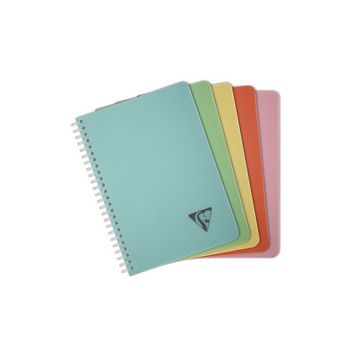 Clairefontaine Carnet reliure intégrale LINICOLOR, A5, vert Clairefontaine Carnet reliure intégrale LINICOLOR, A5, vert