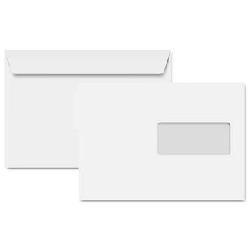 Clairefontaine Enveloppes C5, 162 x 229 mm, blanc recyclé