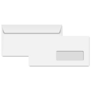 Clairefontaine Enveloppes format long, 110 x 220 mm, blanc