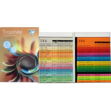 Clairefontaine Farbfächer Trophée, DIN A5 Clairefontaine Farbfächer Trophée, DIN A5