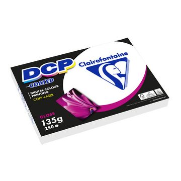 Clairefontaine Papier laser DCP Coated Gloss, A3+, 135 g/m2