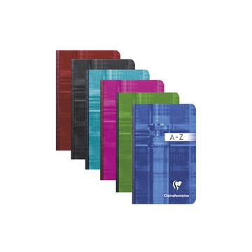 Clairefontaine Répertoire broché, 90 x 140 mm, quadrillé 5x5 x5