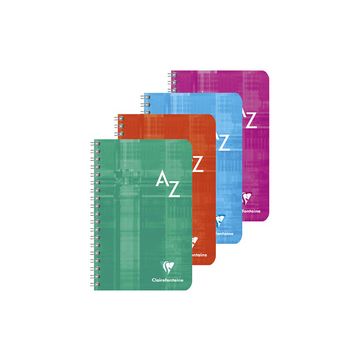 Clairefontaine Répertoire spirale,110 x 170 mm,quadrillé 5x5