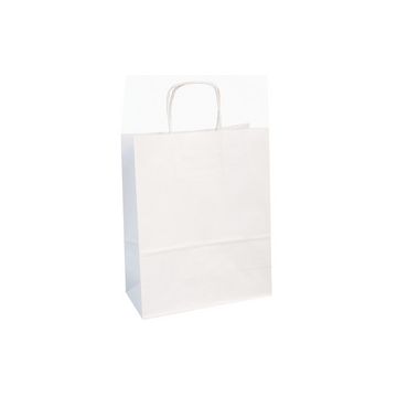 Clairefontaine Sac en papier, grand, blanc