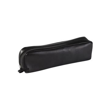 Clairefontaine Trousse rectangulaire, cuir noir