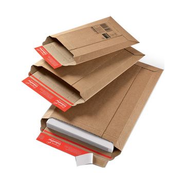 ColomPac Pochette d'expédition, en carton ondulé, B5, marron x100