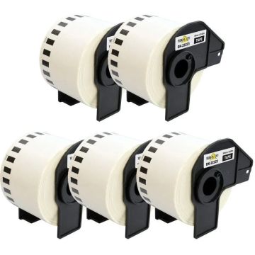 Étiquettes compatibles Brother DK22223 - blanche