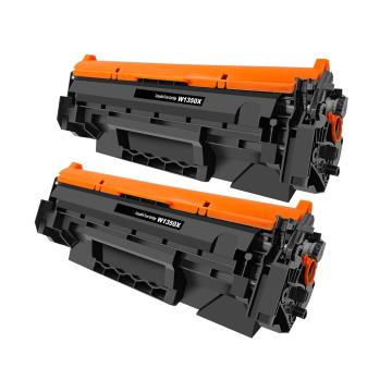 Toner compatible - W1350X / 135X HP - noir - pack de 2