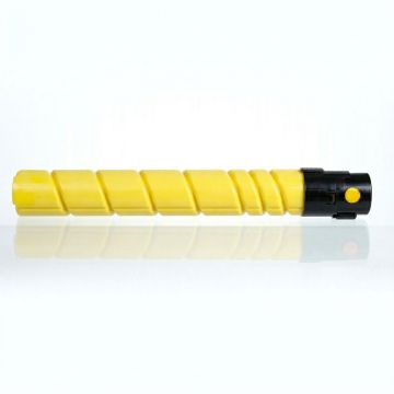 Toner compatible Konica Minolta A33K250 / TN-321 Y - jaune