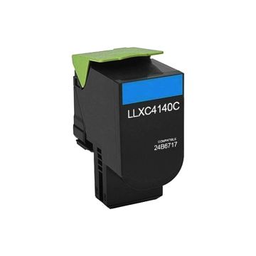 Toner compatible Lexmark 24B6717 - cyan