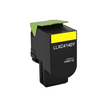 Toner compatible Lexmark 24B6719 - jaune