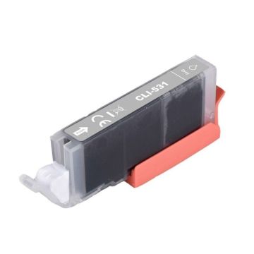 Cartouche compatible Canon 6122C001 / CLI-531 GY - grise