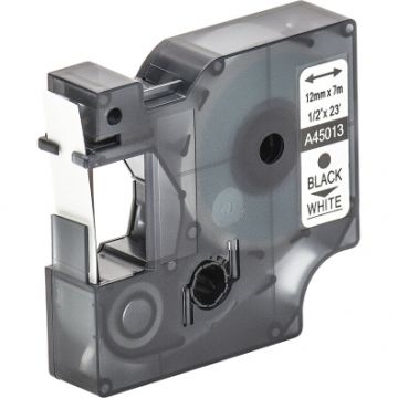 Ruban cassette compatible Dymo 45013 / S0720530 - noir, blanc