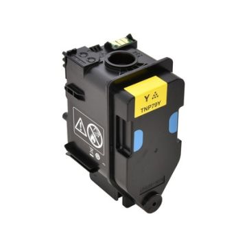 Toner compatible Konica Minolta AAJW252 / TNP-80 Y - jaune