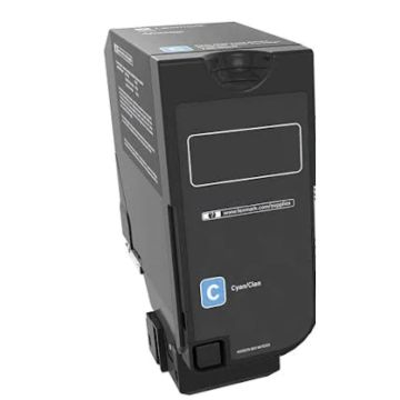 Toner compatible Lexmark 75B20C0 - cyan