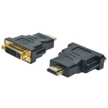 DIGITUS Adaptateur HDMI, HDMI-A - DVI-I, noir