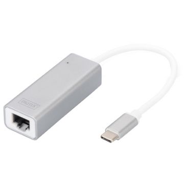 DIGITUS Adaptateur USB 3.0 vers Gigabit Ethernet, blanc DIGITUS Adaptateur USB 3.0 vers Gigabit Ethernet, blanc