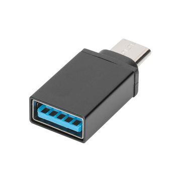 DIGITUS Adaptateur USB, USB-C - USB-A, noir