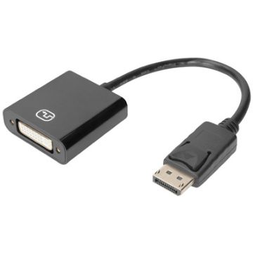 DIGITUS Adaptateur/convertisseur actif Displayport, DP - DVI DIGITUS Adaptateur/convertisseur actif Displayport, DP - DVI
