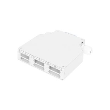 DIGITUS Adaptateur pour rail DIN pour 6x SC/DX, gris