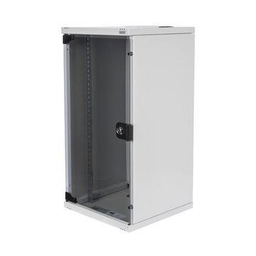 DIGITUS Boîtier mural 10", 12 U, (L)312 x (H)300 mm, gris