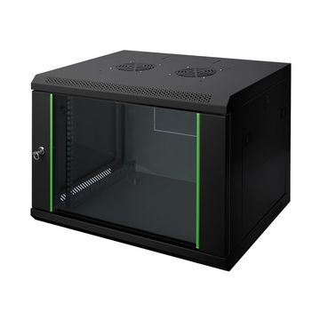 DIGITUS Boîtier mural 19" Dynamic Basic, 9 U, noir