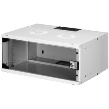 DIGITUS Boîtier mural 19" SOHO PRO, (L)540 x (P)400, 4 U