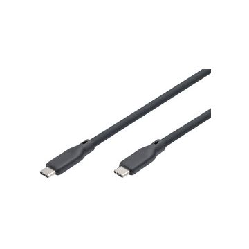 DIGITUS Câble USB 3.2 en silicone, USB-C, 0,5 m