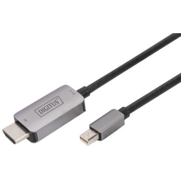 DIGITUS Câble adaptateur Mini DisplayPort 8K, mini DP-HDMI-A