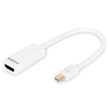 DIGITUS Câble adaptateur, DisplayPort Mini - HDMI Type A,