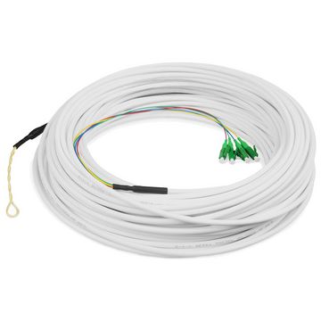 DIGITUS Câble de dérivation FTTH, Singlemode, 4 fibres, 30 m