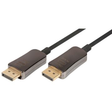DIGITUS Câble de fibre optique hybride DisplayPort AOC, 10 m